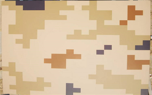 中卫荒漠迷彩漆喷涂